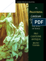 Canticum Canticorum Salomonis: Alestrina