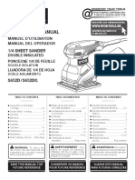 Manual de Usuario Lijadora Ryobi