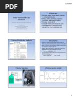 Water Treatment Process Disinfection PDF