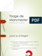 Manchester Sistemas Clasificacion Pacientes Urgencias C.V