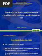 Residências em Saúde