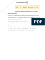 Tips Tricks GATE PDF