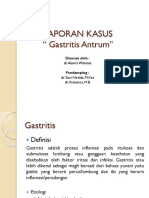 Laporan Kasus Gastritis