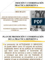 Plan Promoción Del Deporte