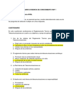 APLICACION DEL REGLAMENTO TECNICO PARA REDES INTERNAS DE TELECOMUNICACIONES Semana 1