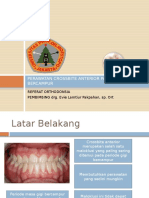 Perawatan Crossbite Anterior Pada Period