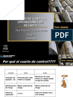 Cuarto de Control Operac. Relaves 