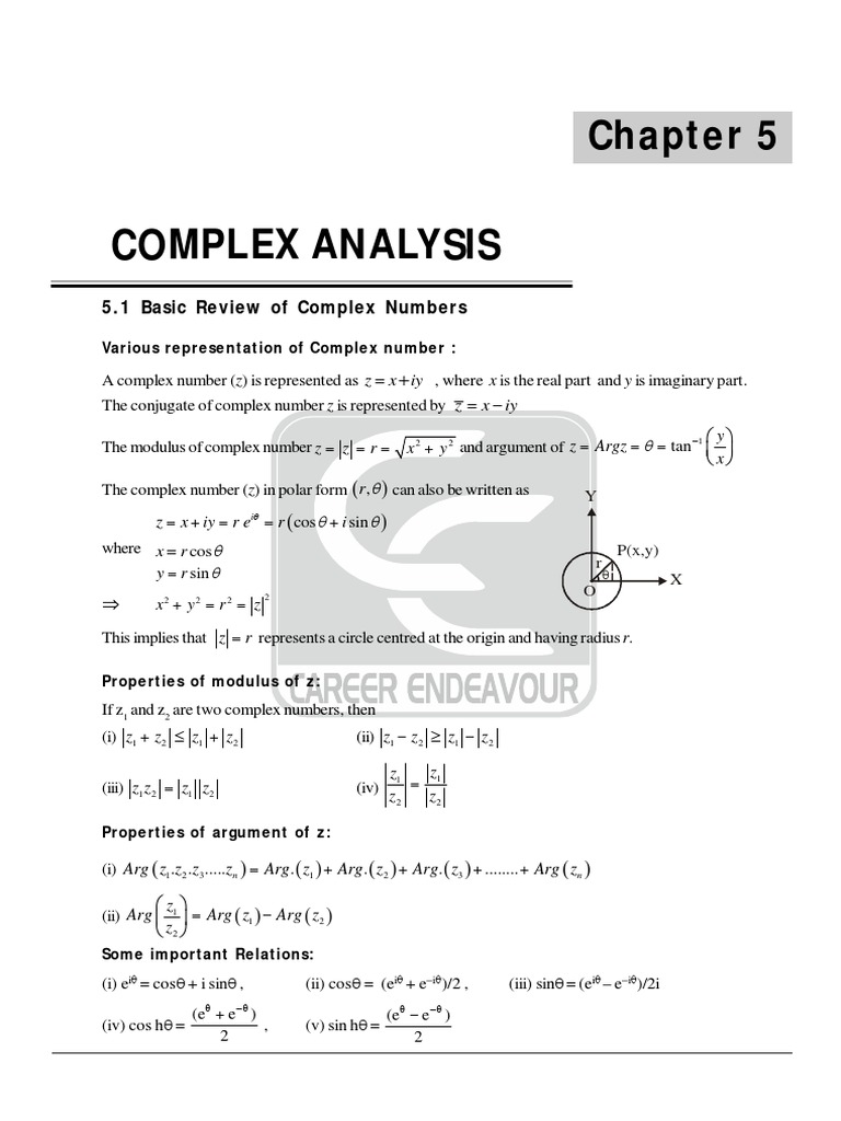 Complex Analysis PDF | PDF | Power Series | Calculus