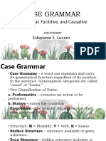 Case Grammar