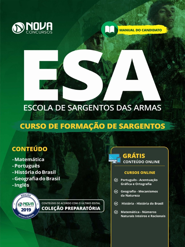 Apostila de Formação de Sargentos ESA | PDF | Trigonometria | Logaritmo