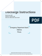 Discharge Instructions EnglishVersion