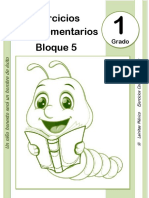 1er Grado - Bloque 5 - Ejercicios Complementarios