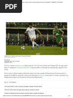 Santos Vence Com Gol Contra e Retoma Liderança Provisória Do Brasileirão - 31-08-2019 - UOL Esporte