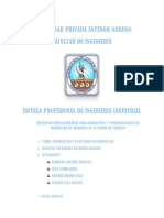 Estudio de Prefactibilidad para Producción y Comercialziación de Mermelada de Arandano en La Ciudad de Trujillo