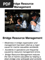 Bridge Resource Management Overview | PDF | Navigation | Water Transport