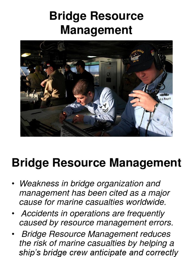 Bridge Resource Management Overview | PDF | Team Building | Cognition