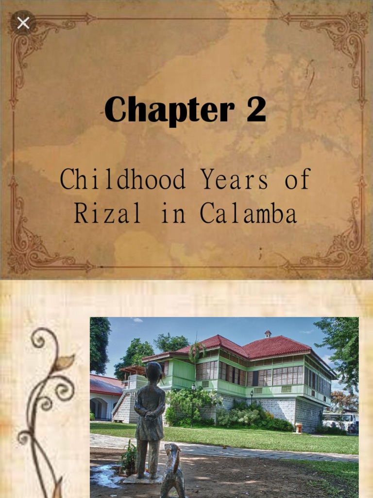 childhood of rizal essay