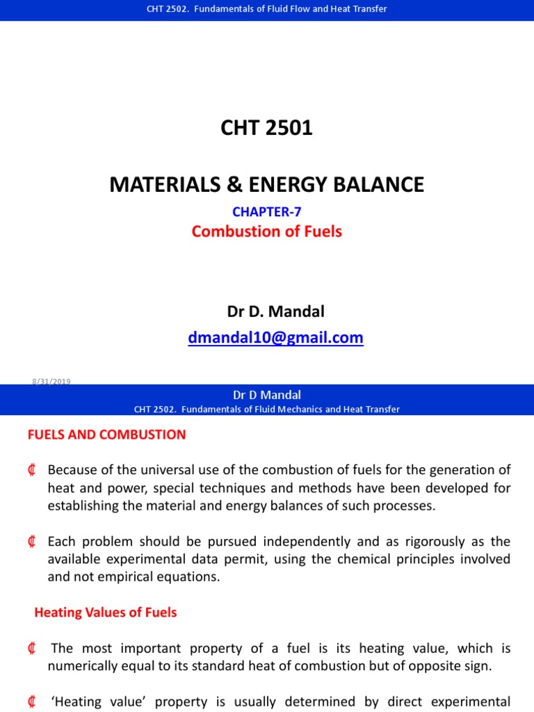 Combustion and Analysis of Fuels | PDF | Combustion | Bituminous Coal