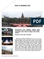Artikel Rencana Municipal Cultural Planing Denpasar Timur