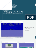 Tutorial KAJI Untuk Ruas Jalan