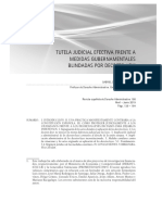 Tutela Judicial Efectiva Frente A Medida PDF