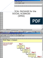 Statistical Package For The Social Sciences (SPSS)