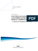 Factors Influence Customer Saticfaction