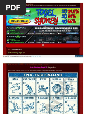 Www Kodesyair Codes Erek Binatang Togel Pdf Software Technology