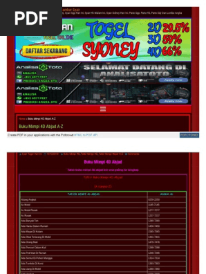 Www Kodesyair Codes Buku Mimpi 4d Abjad