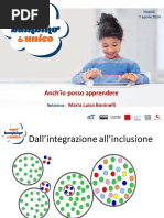 Dall'integrazione All'inclusione - Maria Luisa Boninelli