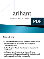Arihant Presentaton