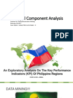 Key PCA Analysis of Philippine Regions' Performance