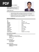 Christian Kim A Robles Resume