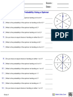 Probability Spinner