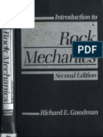 Introduction To Rock Mechanics 2nd Edition - Goodman