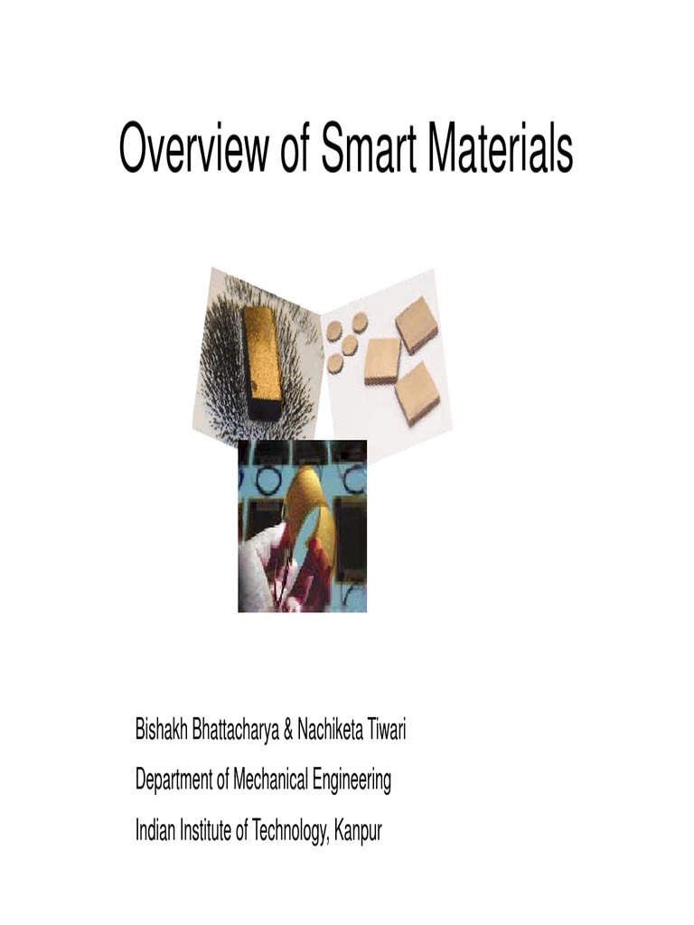 Smart Materials: IPMC Overview | PDF | Actuator | Elasticity (Physics)