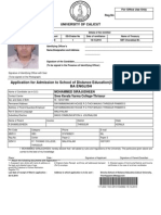 Ba Application Form