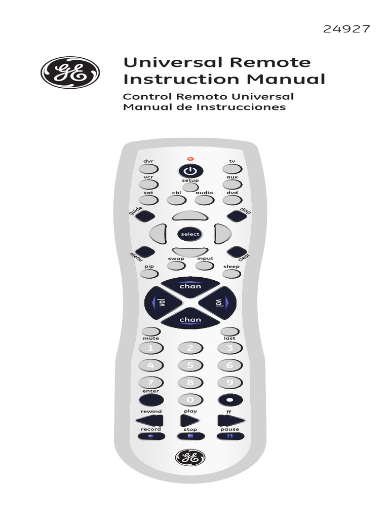 Universal Remote User Guide | PDF | Electromagnetic Interference ...