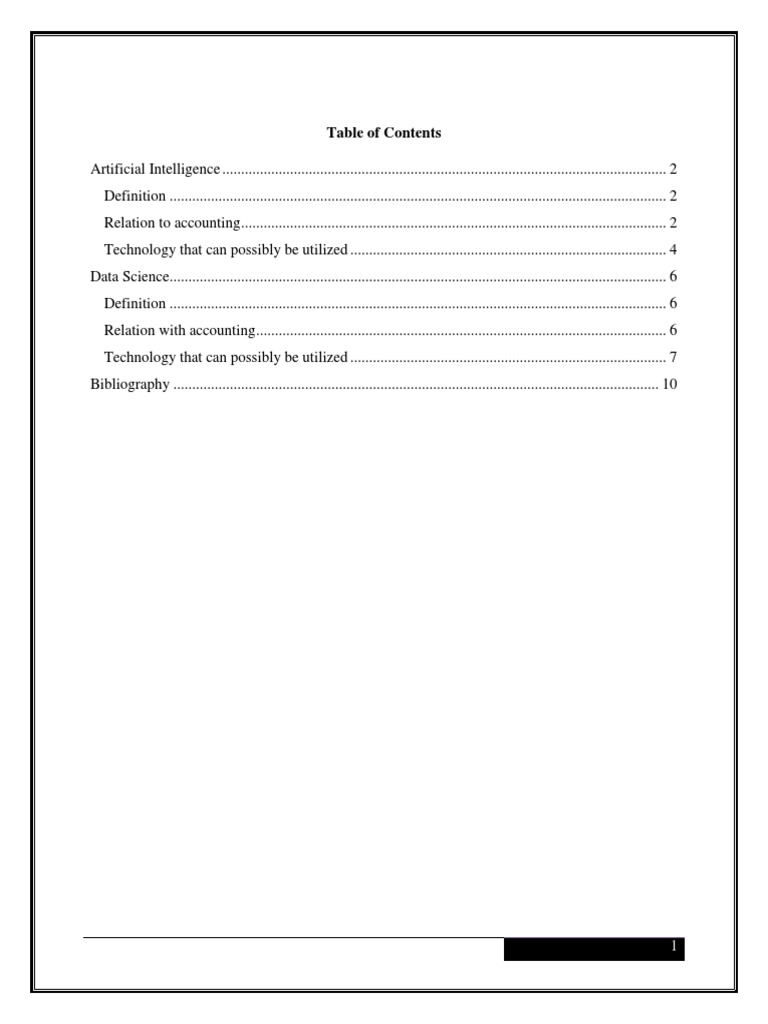 Artificial intelligence intelligence overview