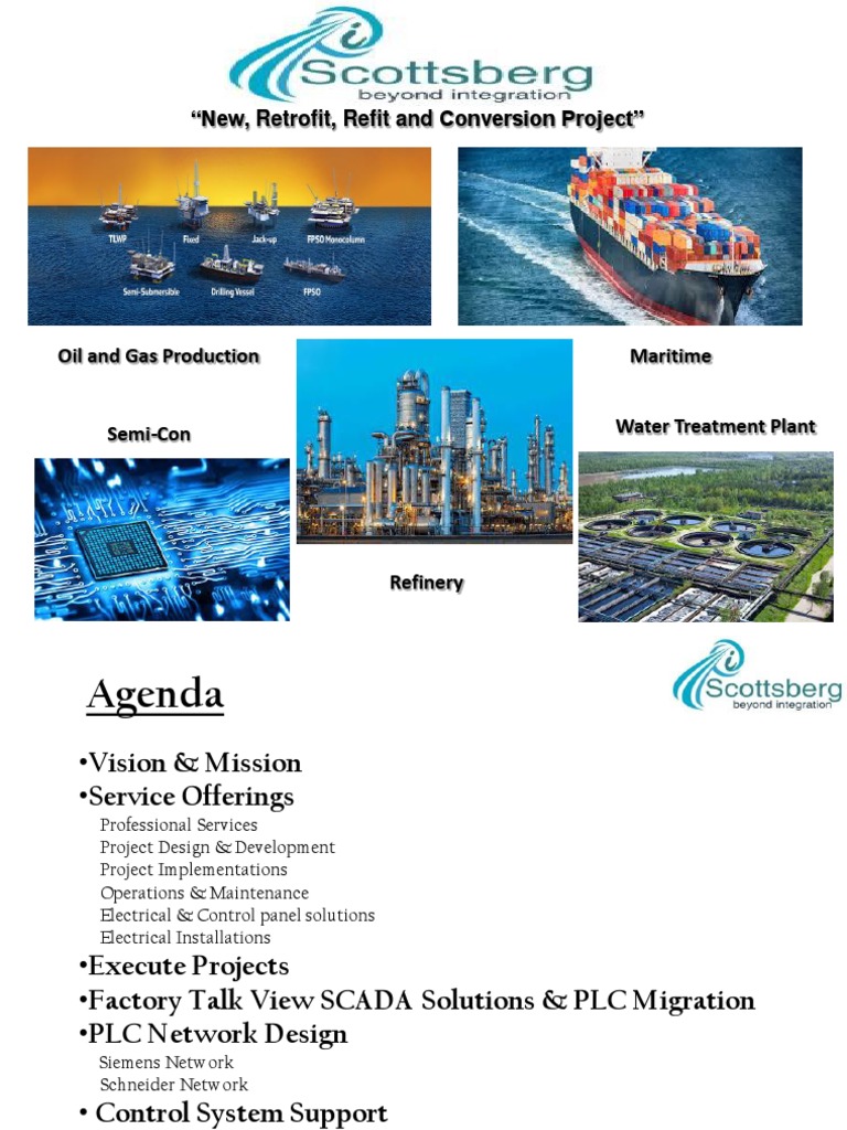 New, Retrofit, Refit and Conversion Project PDF Scada Automation