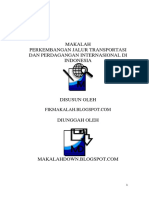 Makalah Jalur Transportasi