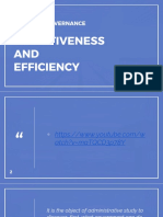 Effectiveness and Efficiency FINAL