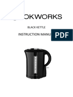 Instruction Manual: Black Kettle