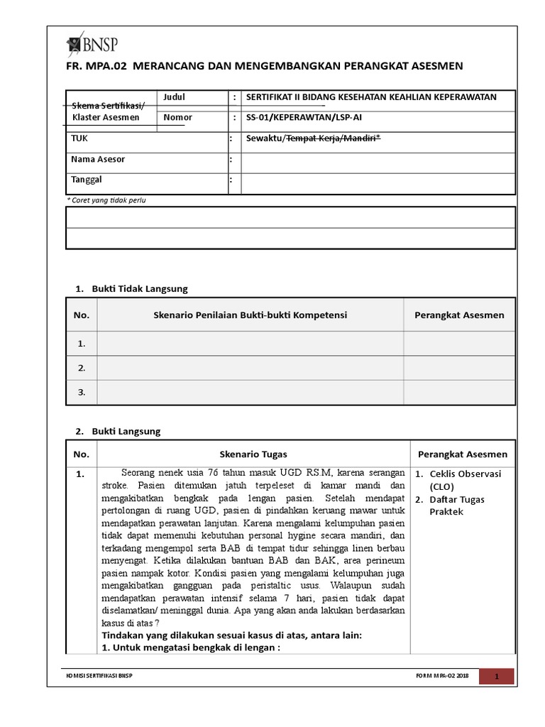 Form MPA | PDF