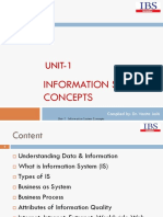 UNIT-1: Information System Concepts