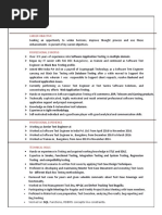 Career Objective: Worked On SQL Functions, RDBMS Concepts Like Constraints