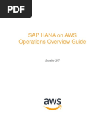 SAP HANA On AWS