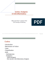 Antihistamine, Analgesic & Anti-Inflammatory: Mary Jho-Anne T. Corpuz, PH.D UST-Faculty of Pharmacy
