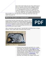 What Are The Parts in A Hard Drive?: Electronic