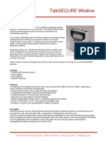 GIT TalkSECURE Wireline Information Brief